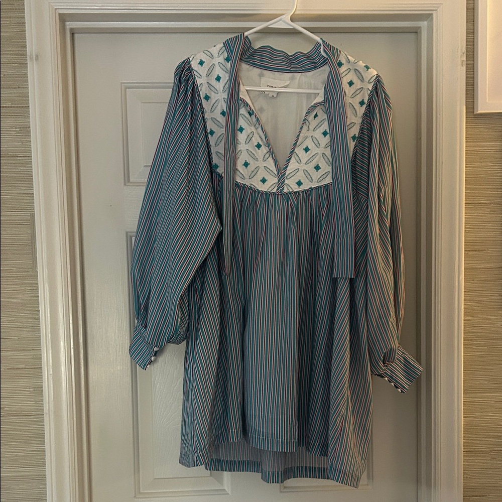 Pomander Place Multicolor Striped Top